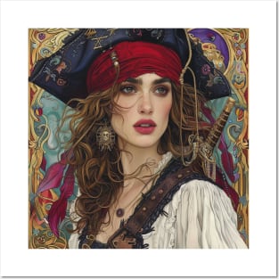 Keira the Pirate Posters and Art